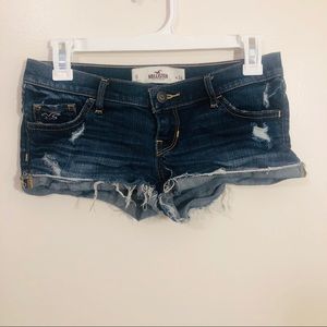 Distressed shorts